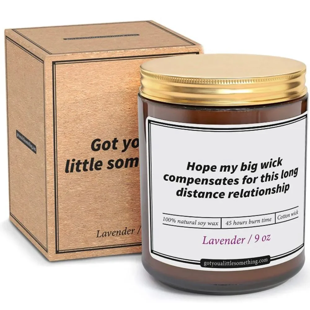 Funny adult candles Long distance relationships